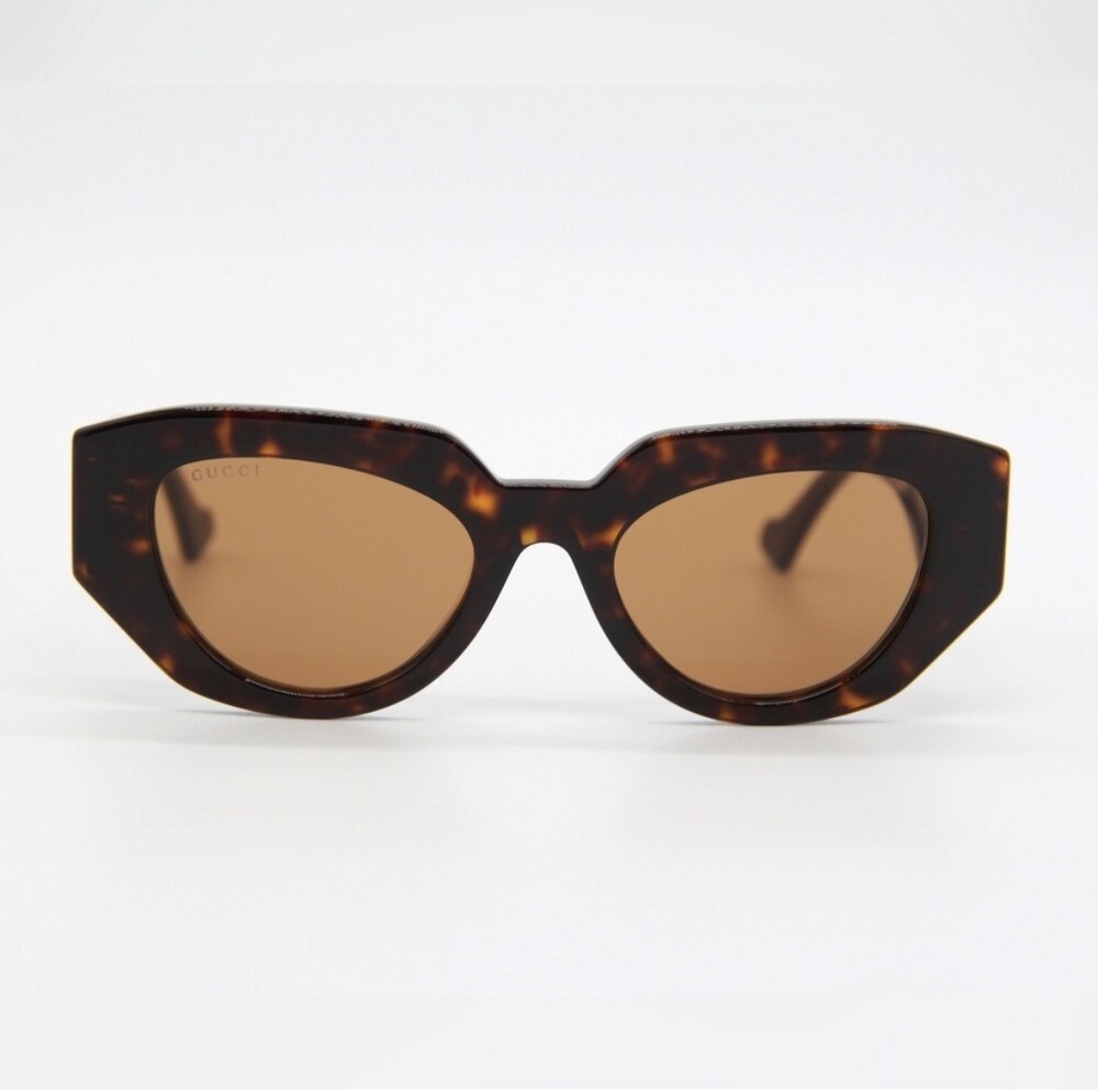 NEW GUCCI GG1421S 002 HAVANA SUNGLASSES